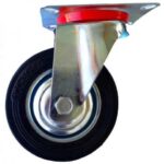 ΡΟΔΕΣ Φ100 mm ΜΑΥΡΕΣ ΠΕΡΙΣΤ. ΜΕ ΠΛΑΚΑ