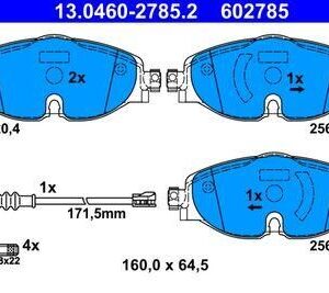 ΤΑΚΑΚΙΑ ΦΡΕΝΩΝ ΕΜΠΡ 602785 VW GROUP
