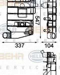 ΔΟΧΕΙΟ ΔΙΑΣΤΟΛΗΣ ΚΑΖΑΝΑΚΙ ΨΥΓΕΙΟΥ DAF XF 105