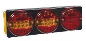 DASTERI ΦΑΝΟΣ ΟΠΙΣΘΙΟΣ LED 4 ΛΕΙΤΟΥΡΓΙΩΝ 10-30V (STOP/ΠΟΡΕΙΑΣ/ΦΛΑΣ/ΟΜΙΧΛΗΣ) DSL0503SR