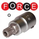 FORCE ΚΑΡΥΔΑΚΙΑ ALLEN ΠΟΛΥΣΦΗΝΑ ΜΕ ΤΡΥΠΑ 1/2 16x60mm