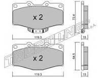 ΤΑΚΑΚΙΑ ΦΡΕΝΩΝ ΕΜΠΡ. ΤΟΥΟΤΑ (HiLux II 2.4D) 2251.0