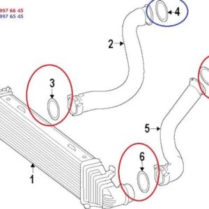 ΛΑΣΤΙΧΑΚΙ ΚΟΛΛΑΡΟΥ INTERCOOLER 0219976645