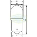 ΛΑΜΠΑ LED 12V ΕΛΙΑ ΛΕΥΚΟ TRIFA