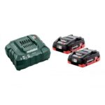 METABO ΣΕΤ ΦΟΡΤΙΣΗΣ ΜΠΑΤΑΡΙΕΣ 2x LiHD 4,0Ah