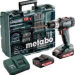 METABO BS18L ΔΡΑΠΑΝΟΚΑΤΣΑΒΙΔΟ ΚΡΟΥΣΤΙΚΟ 2 ΜΠΑΤΑΡ. 18V & ΚΑΣΕΤΙΝΑ
