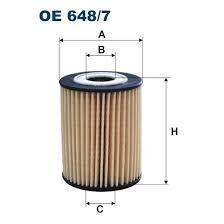ΦΙΛΤΡΟ ΛΑΔΙΟΥ OE648/7 (HU719/3X)