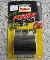 ΤΑΙΝΙΑ ΥΦΑΣΜΑΤΙΝΗ POWER TAPE 50mmx5m ΜΑΥΡΗ