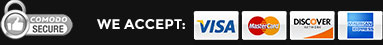 Visa, Mastercard, Maestro, PayPal